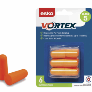 Orange Vortex EarPlugs Uncorded