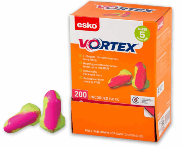 Pink/Yellow Vortex T shape Ear