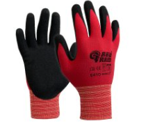 Red Ram Glove - Latex Coating 9 (L)