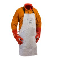 Chrome Leather Welders Apron Large