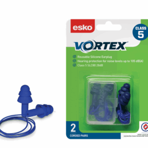 Vortex Reusable Earplugs Corded