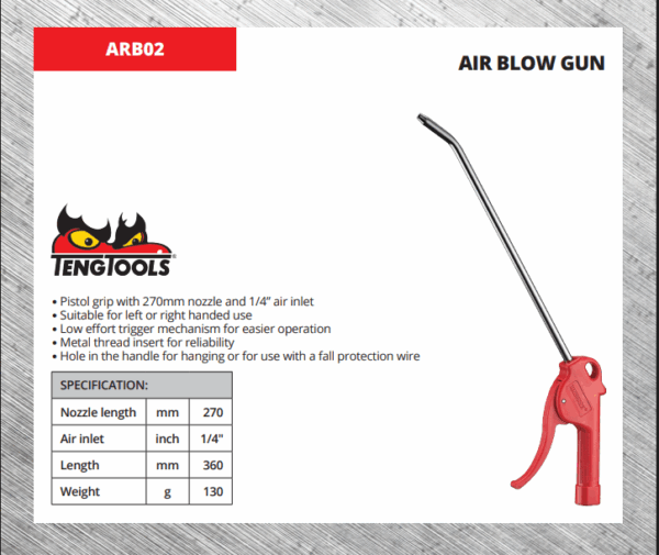Teng Air Blow Gun 270mm - Image 2
