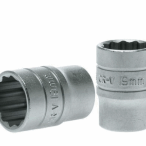 Teng 1/2in Dr Socket 19mm 12pt