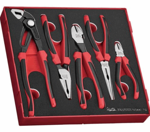 5pc Plier Set TPR Grip Q EVA2