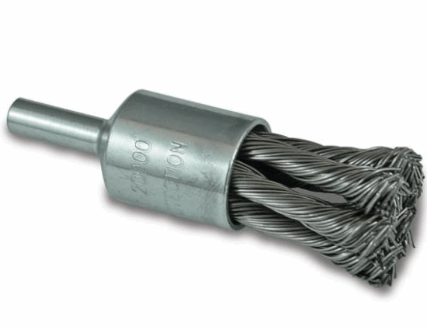 Twist Knot End Brush S/S 25mm