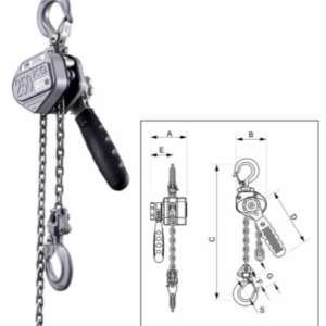 Lever Hoist Mini-250kg 1.5 Mtr