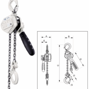 lever Hoist-Mini-500kg 1.5mtr