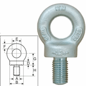 Lifting Collared Eyebolt16-.8T