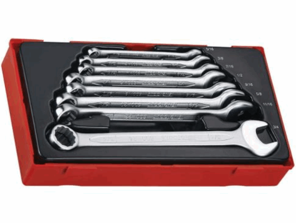 Teng 8pc AF Combi Spanner set