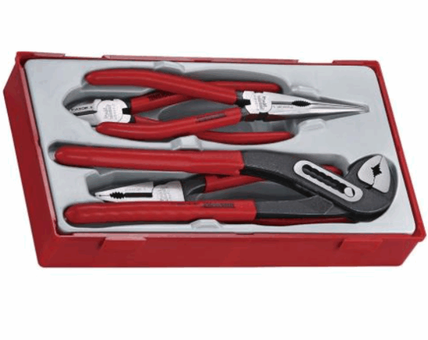 Teng 4pc MB Vinyl Grip Plier Set - TC-Tray