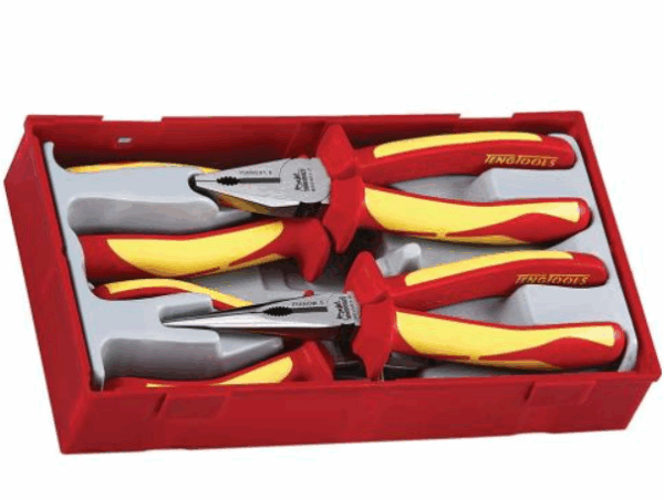 Teng 4pc Insulated Plier Set - TC-Tray