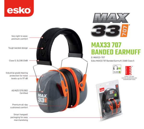 Max33 707 Banded Earmuff Cla 5 - Image 2