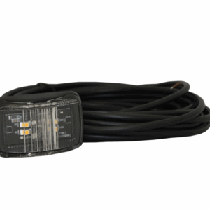 12/24V 6M No Plug Amber LED La