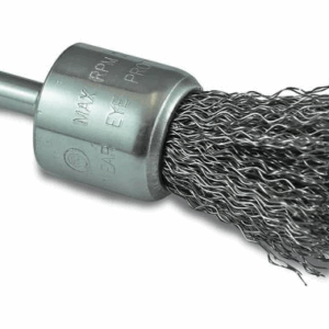 Crimp Wire End Brush HSS 12mm