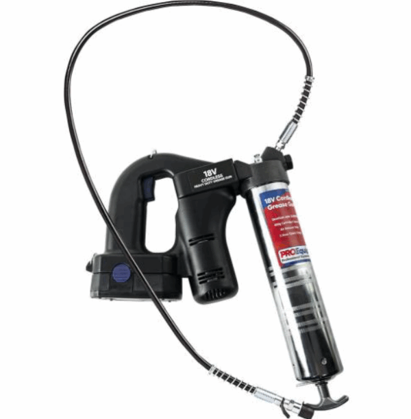 ProEquip 18V Lithium lon Cordless Grease Gun 450g