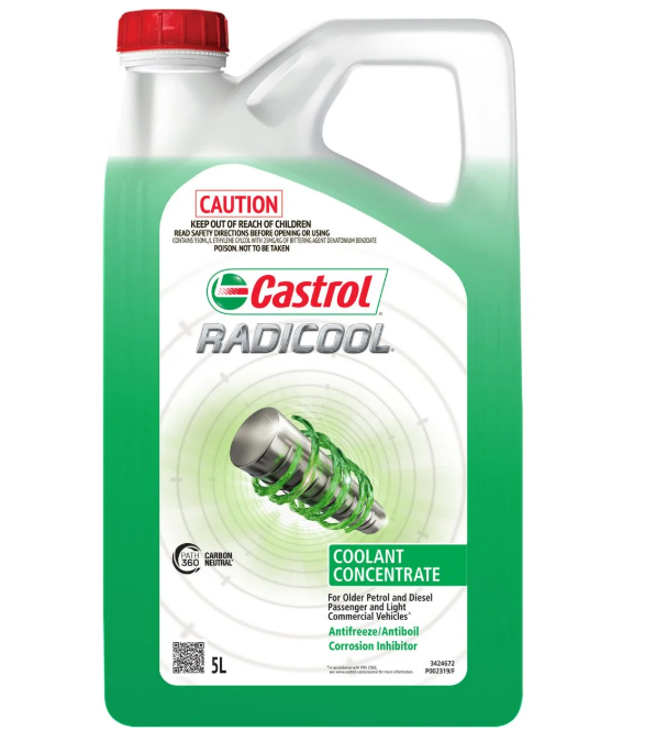 Castrol Radicool Green Concentrate 5L