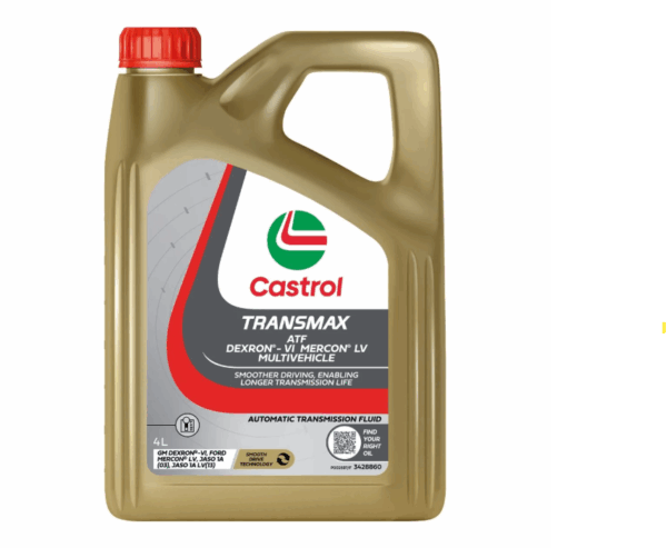 Castrol Transmax ATF Dexron-VI Mercon LV Multivehicle 4L