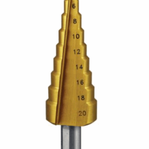 Step Drill Str Flute 4-20mm
