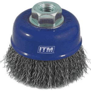 Crimp Wire Cup Brush Steel 75