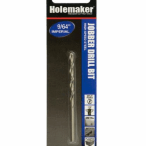 Holemaker Jobber Drill 9/64in - 1pc (Carded)