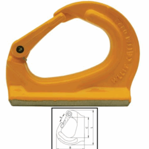 G80 Weld - On Safe Exc Hook 3T
