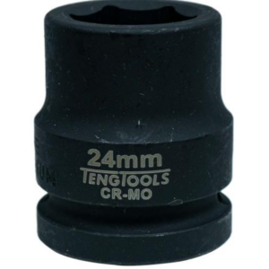 Teng 3/4in Dr. Impact Socket 24mm DIN