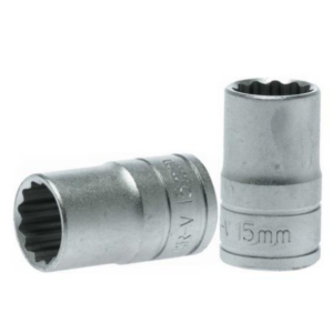 Teng 1/2in Dr. Socket 15mm 12Pnt