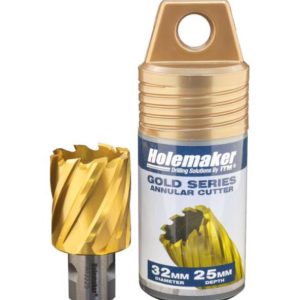 Holemaker Uni Shank Tinite (Tin) Cutter 32mmx25mm